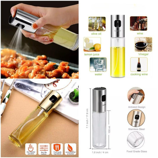 Cooking Oil Sprayer BBQ Baking Grill Vinegar Oil Sauce Bottle