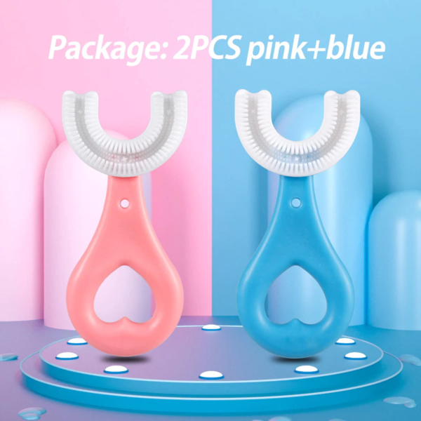 Baby Toothbrush Children 360 Degree U-shaped