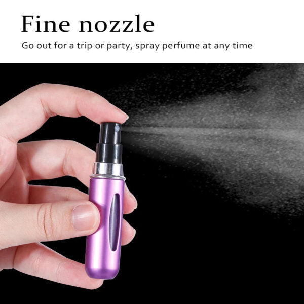 Portable Refillable Mini Perfume Atomizer Bottle (random Color)