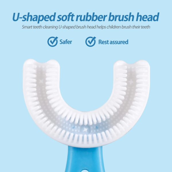 Baby Toothbrush Children 360 Degree U-shaped