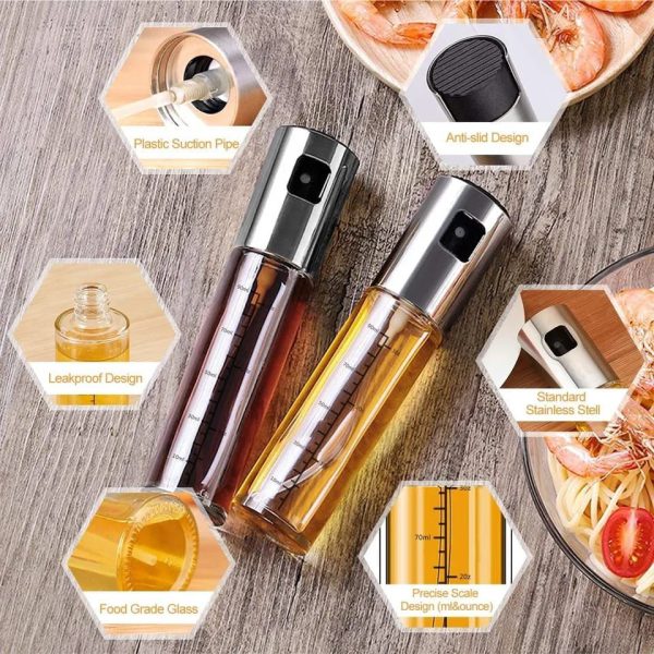 Cooking Oil Sprayer BBQ Baking Grill Vinegar Oil Sauce Bottle