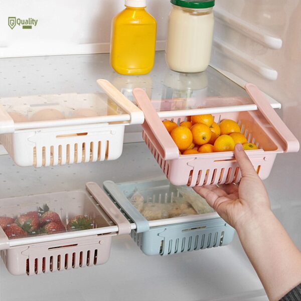 REFRIGERATOR STORAGE RACK